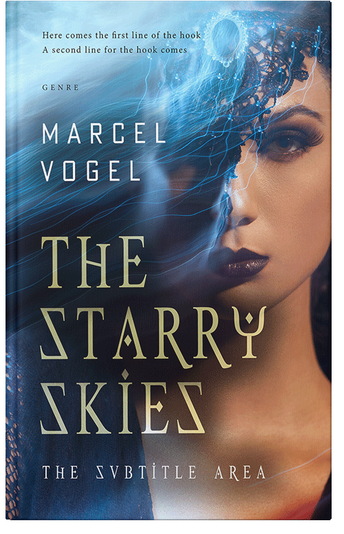 Front view of Premade Fantasy Book Cover - Rodeo Dust