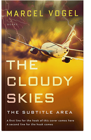 Pre Made Book Cover Reno Sand