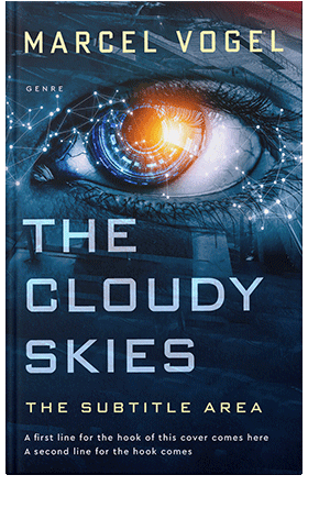 Pre Made Book Cover Black Pearl