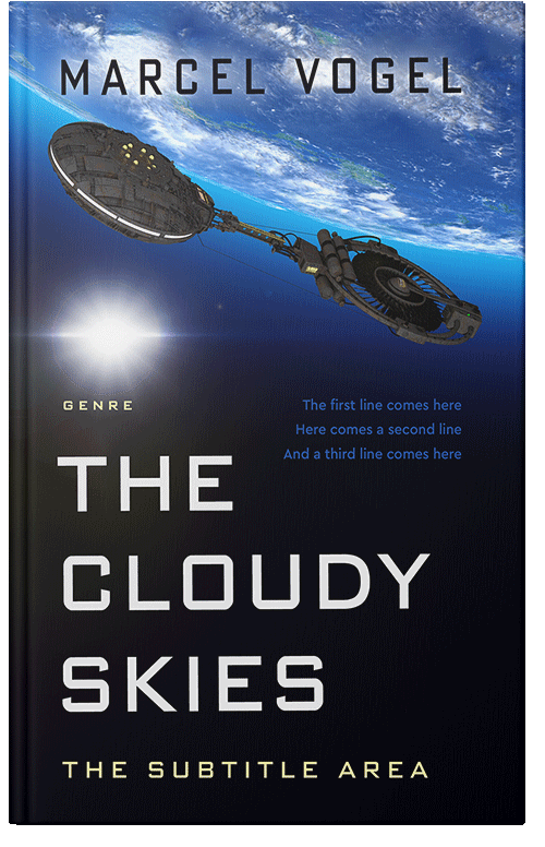 Front view of Premade Science Fiction Book Cover - Botticelli