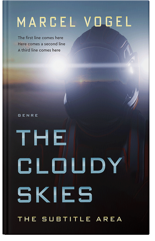 Front view of Premade Science Fiction Book Cover - Charade