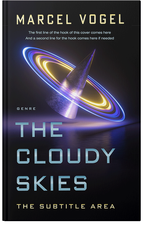 Front view of Premade Science Fiction Book Cover - Cinder