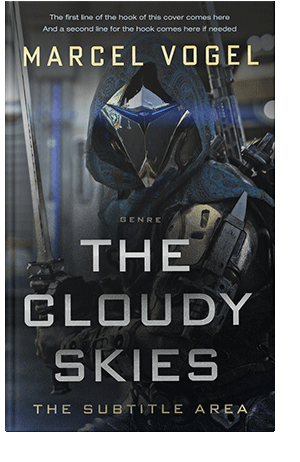 Pre Made Book Cover Shark