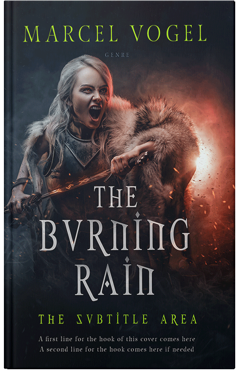 Front view of Premade Fantasy Book Cover - Baltic Sea