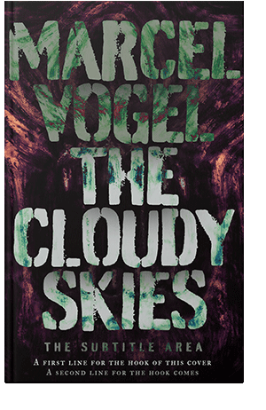 Pre Made Book Cover Gray Nickel