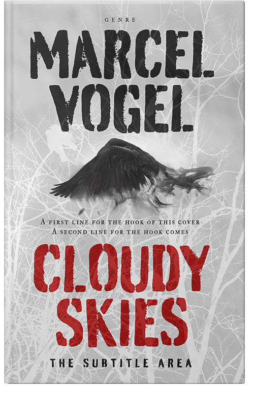 Front view of Premade Horror Book Cover - Alto