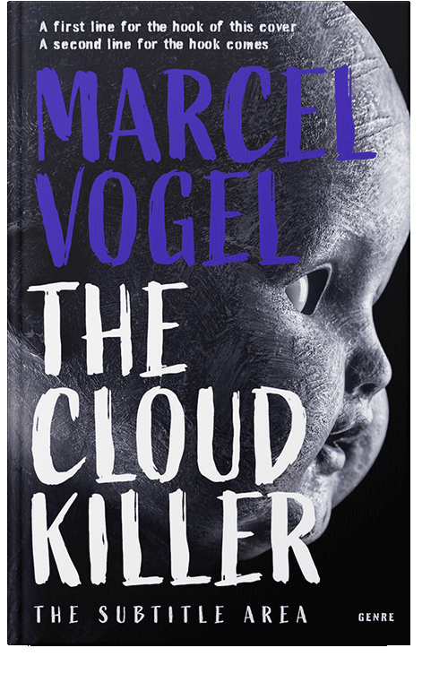 Front view of Cinder #24524 - Premade Mystery & Thriller & Suspense Book Cover