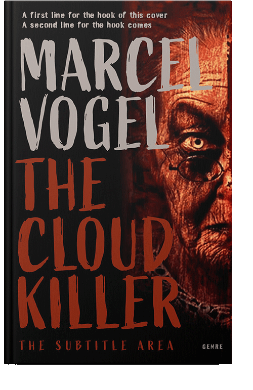 Front view of Graphite #24527 - Premade Horror Book Cover | BookCoverZone