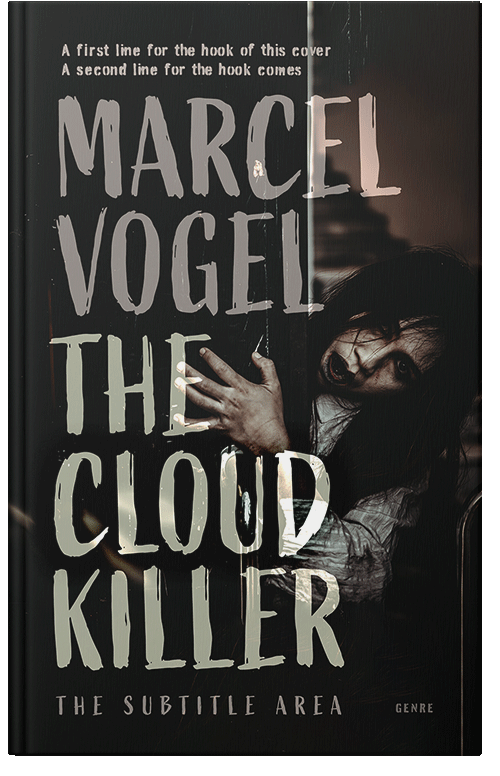 Front view of Premade Horror Book Cover - Dawn