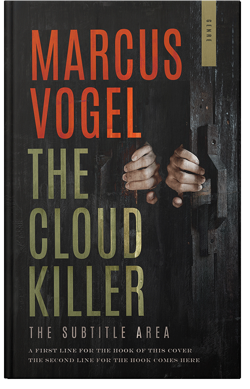 Front view of Premade Mystery & Thriller & Suspense Book Cover - Cod Gray