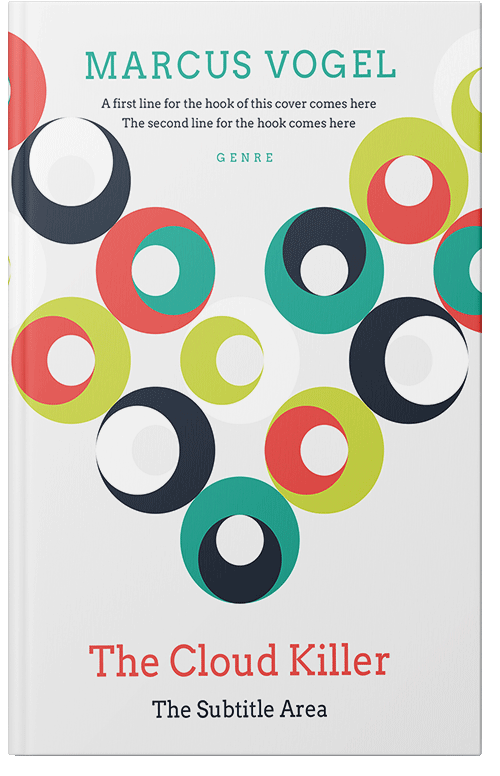 Front view of Premade Self-Improvement & Self-Help Book Cover - Green Pea