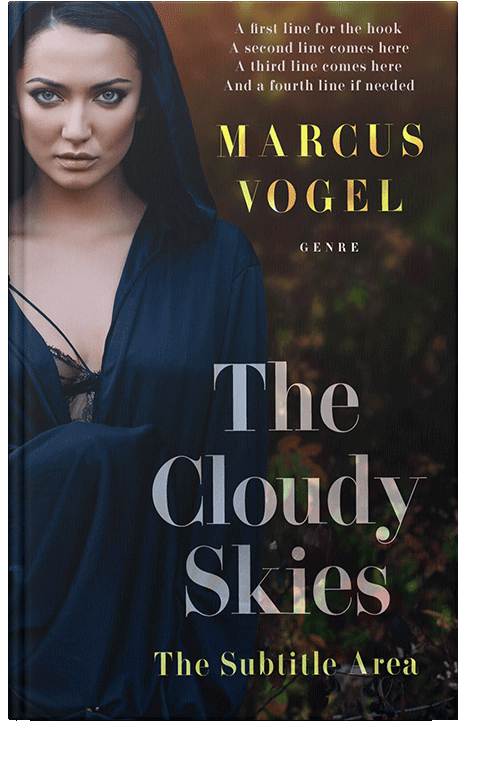 Front view of Malta #24560 - Premade Fantasy Book Cover