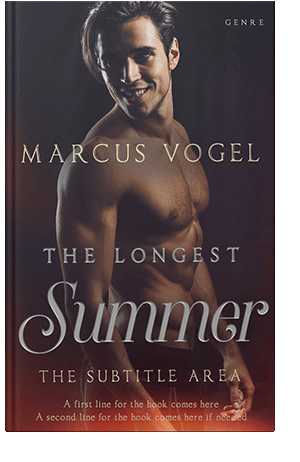 Pre Made Book Cover Cocoa Brown