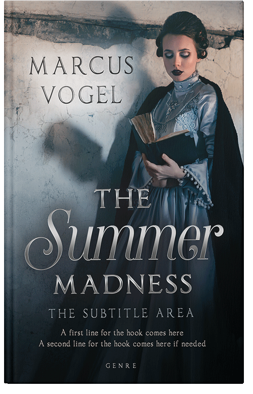 Front view of Premade Historical Book Cover - Cotton Seed