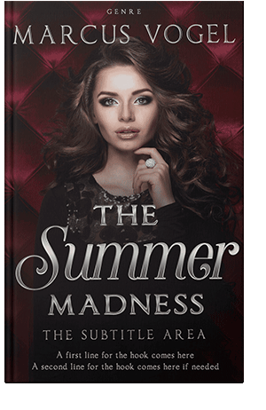 Pre Made Book Cover Asphalt