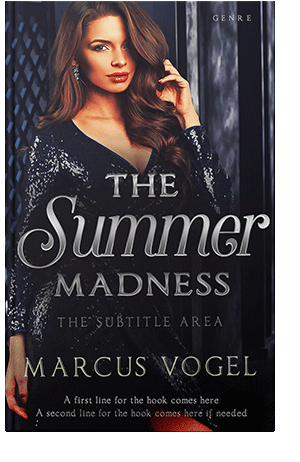 Pre Made Book Cover Tan