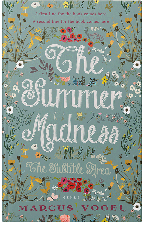 Front view of Premade Nature Book Cover - Granny Smith