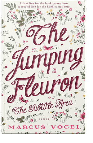 Pre Made Book Cover Solid Pink