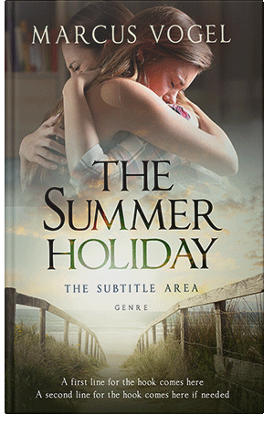Premade Book Cover Foggy Gray