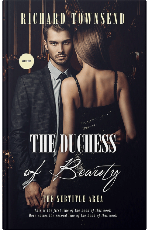 Front view of Premade Romance Book Cover - Mongoose