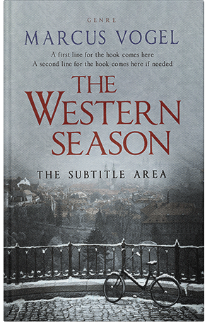 Premade Book Cover Gray Chateau