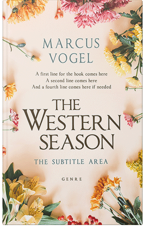 Premade Book Cover Linen