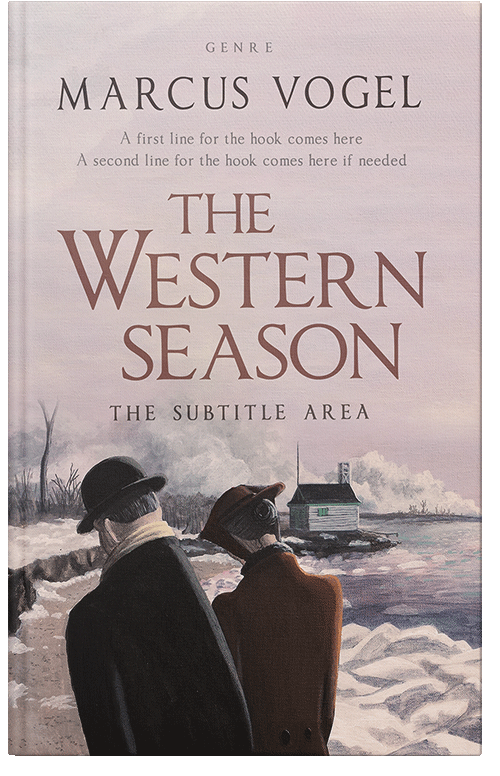 Front view of Premade Historical Book Cover - Cold Turkey