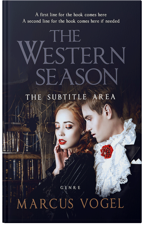 Front view of Premade Horror Book Cover - Cold Turkey