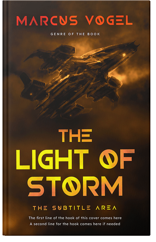 Front view of Premade Science Fiction Book Cover - Jacko Bean