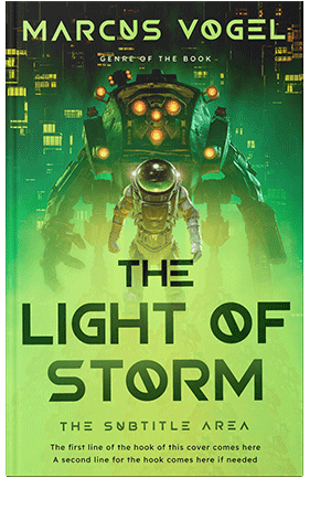 Pre Made Book Cover Sulu