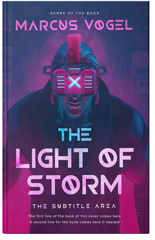 Front view of Premade Science Fiction Book Cover - Jacarta