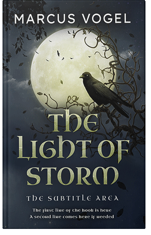 Premade Book Cover Green Mist