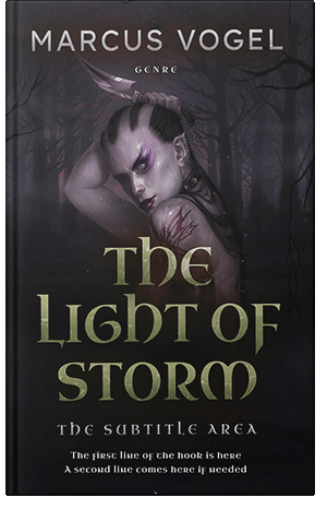 Premade Book Cover Thunder