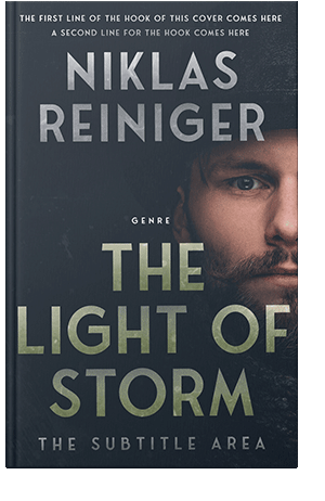 Pre Made Book Cover Ebony Clay