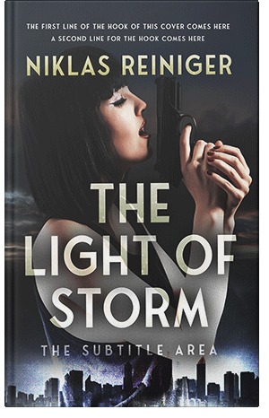 Premade Book Cover Shark