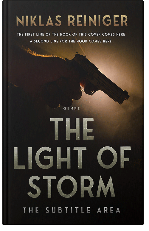 Front view of Premade Mystery & Thriller & Suspense Book Cover - Husk