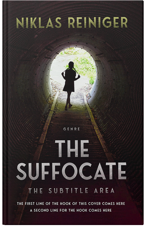 Front view of Premade Mystery & Thriller & Suspense Book Cover - Night Rider