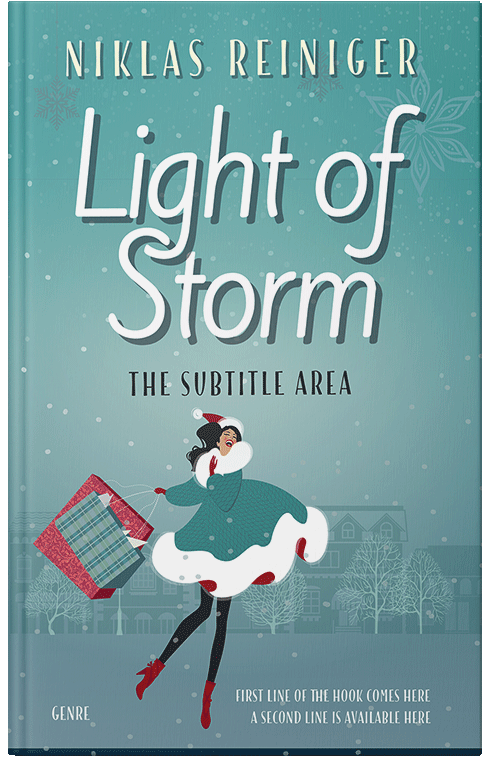 Front view of Premade Romance Book Cover - Gulf Stream