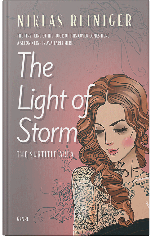 Front view of Premade Romance Book Cover - Pharlap