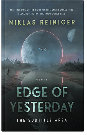 Premade Book Cover Outer Space