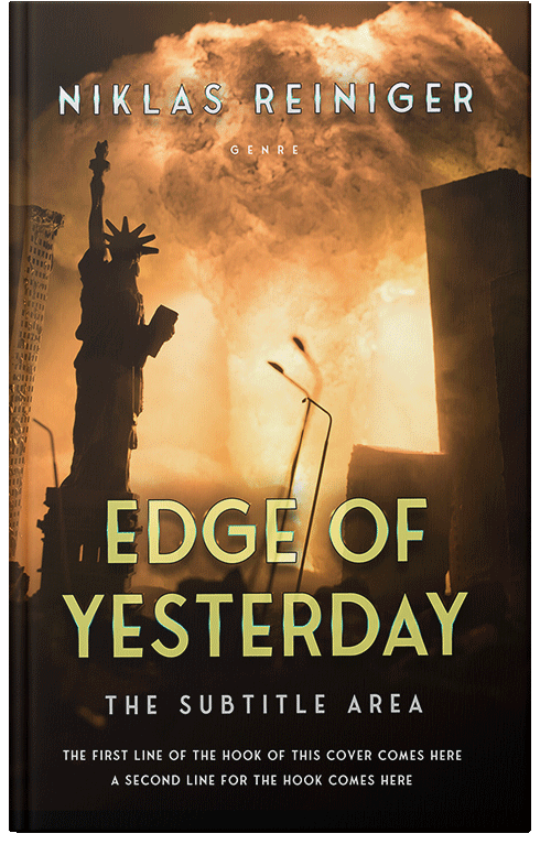 Front view of Premade Apocalyptica Book Cover - Rob Roy