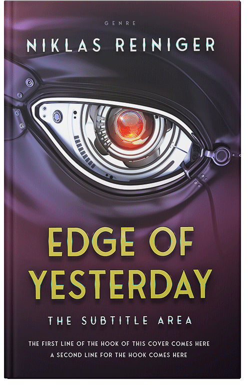 Front view of Premade Science Fiction Book Cover - Thunder