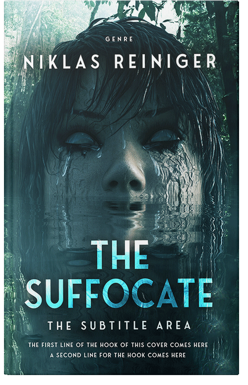 Front view of Premade Horror Book Cover - Big Stone