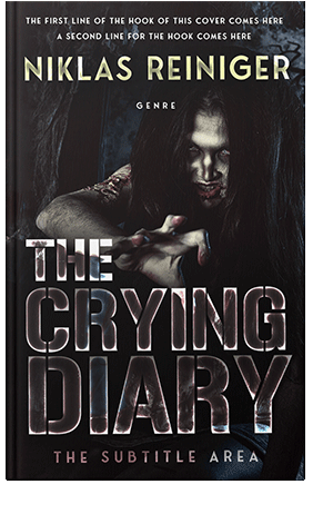 Pre Made Book Cover Cocoa Brown