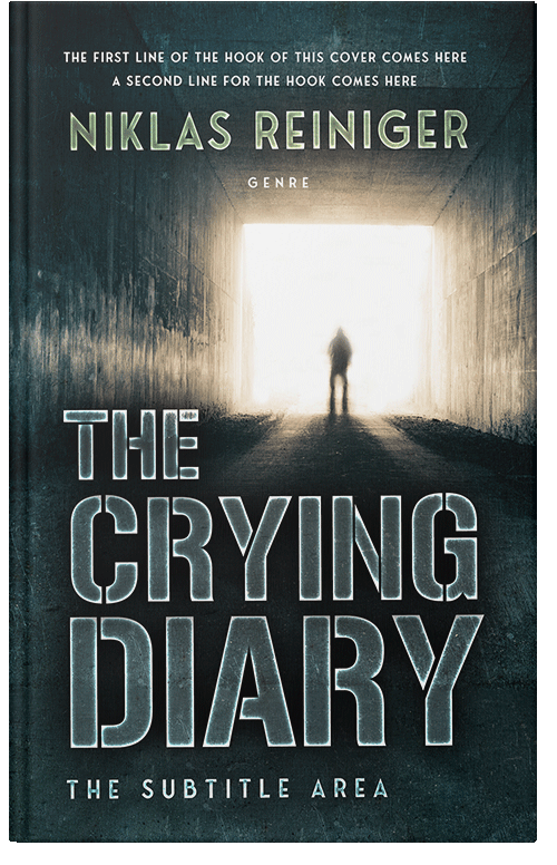 Front view of Premade Mystery & Thriller & Suspense Book Cover - Mirage