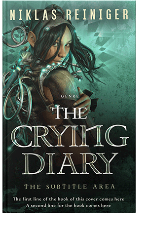 Pre Made Book Cover Log Cabin