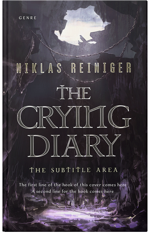 Front view of Premade Fantasy Book Cover - Bastille