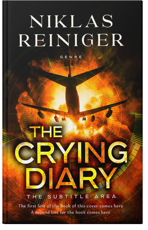 Front view of Premade Mystery & Thriller & Suspense Book Cover - Fire Bush