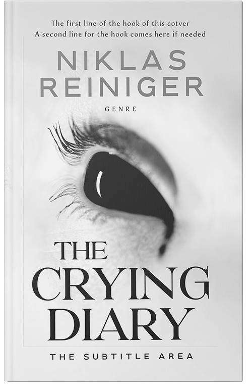 Front view of Premade Horror Book Cover - Gallery