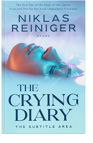 Pre Made Book Cover Blizzard Blue